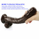 10 inch coffee dildo