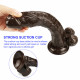 10 inch coffee dildo