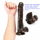 10 inch coffee dildo