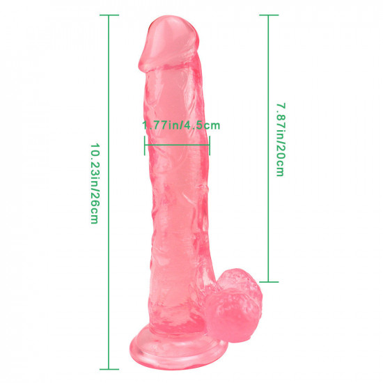 10 inch pink dildo