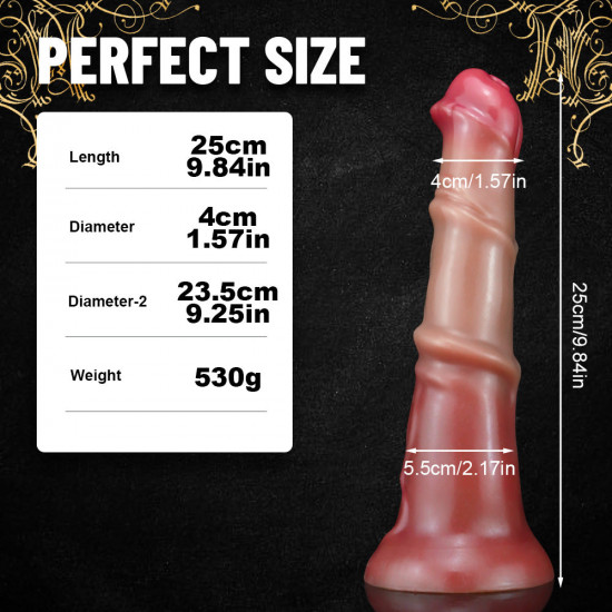 10 inch horse soft penis adult sex toy