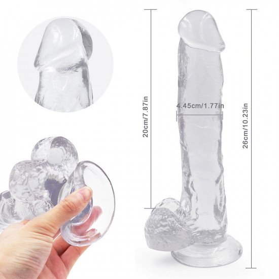 10 inch jelly dildo