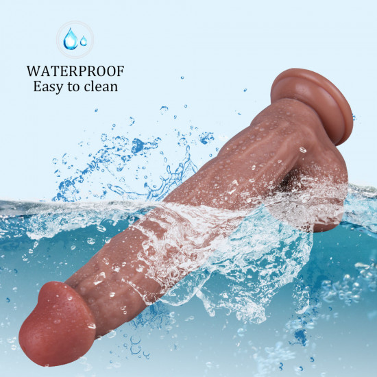 10 inch thick large silicone dildo