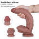 10 inch thick large silicone dildo