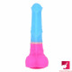 10.24in colorful horse dildo anal sex toy for bdsm sex game