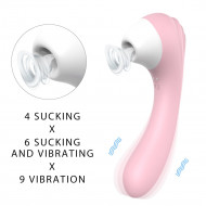 10 frequency usb magnetic charging vagina suction vibrator