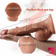 10in perfect size big dildo for women with big eggs thick toy