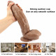 12 inch brown pvc  penis