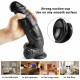 11 inch huge black realistic dildo