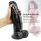 11 inch huge black realistic dildo