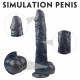 massive black dildo large realistic huge 12 inch