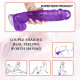 12 inch big head purple dildo