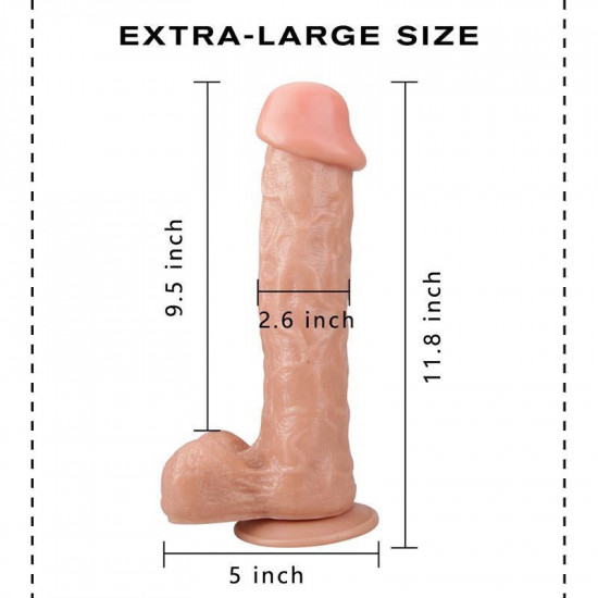 12 inch dildo big realistic thick huge