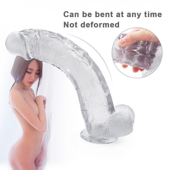 12 inch jelly ice dildo