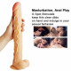 15 inch dildo flesh long anal giant