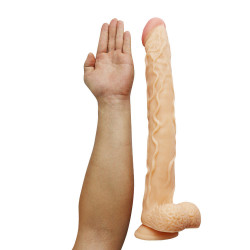 15 inch dildo flesh long anal giant