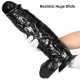 18 inch dildo black thick giant