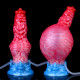 2-in-1 inflatable ejaculating dildo dildo