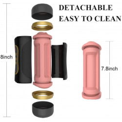 2in1 masturbator 3d realistic vibrating stroker with 2 bullet vibrators