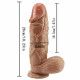 3 inch dildo wide thick girthy