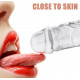 dildo gel transparent realistic jelly suction