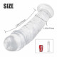 dildo gel transparent realistic jelly suction