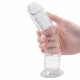 dildo gel transparent realistic jelly suction