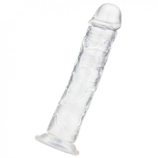 dildo gel transparent realistic jelly suction