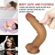 medical grade silicone dildo realistic suction cup