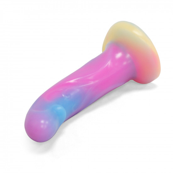 6 inch glow in the dark anal dildo