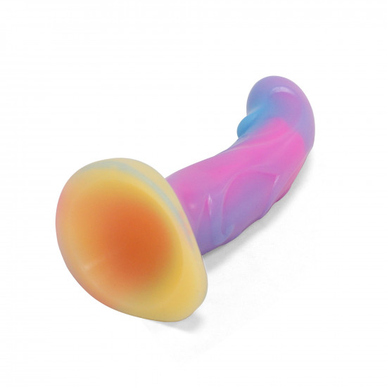 6 inch glow in the dark anal dildo