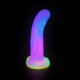 6 inch glow in the dark anal dildo