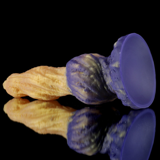 6 inch liquid silicone anal werewolf dildo