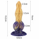 6 inch liquid silicone anal werewolf dildo