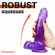 7 inch purple dildo