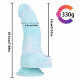 thick realistic dildo liquid silicone with balls