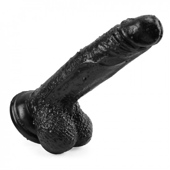 7 inch black dildo cock suction cup