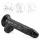 7 inch black dildo cock suction cup