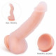 7 inch dildo clear liquid silicone soft realistic