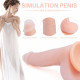 7 inch dildo clear liquid silicone soft realistic