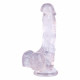 7 inch g-spot jelly dildo with suction cup