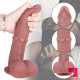 7.28in 8.66in asian teens dildo for female masturbation erotic toy