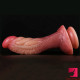 7.48in dual density silicone real looking stick on dildo for men