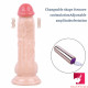 7.48in vibrating waterproof wireless multiple frequencies dildo toy