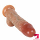 7.87in realistic penis super real dildo with blue veins for females