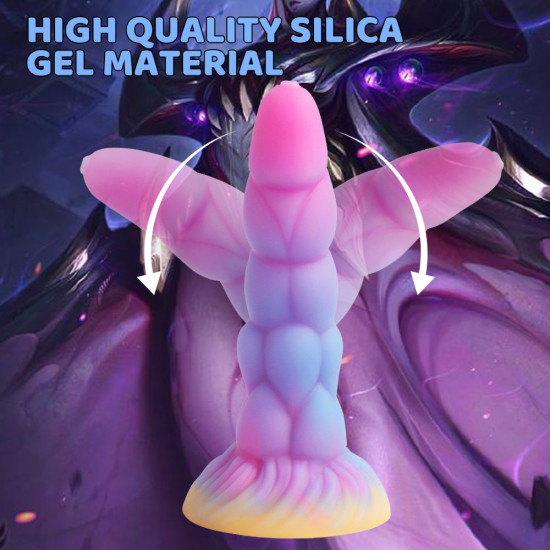 8.14 inch alien fantasy anal dildo