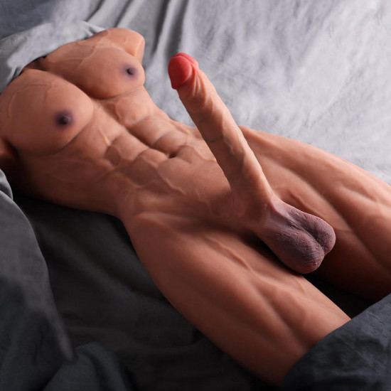 8.5 inch peni strong male sex torso dildo