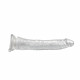 8 inch clear jelly dildo