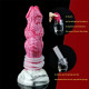 8 inch ejaculation strap on dragon dildo