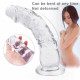 8 inch jelly dildo